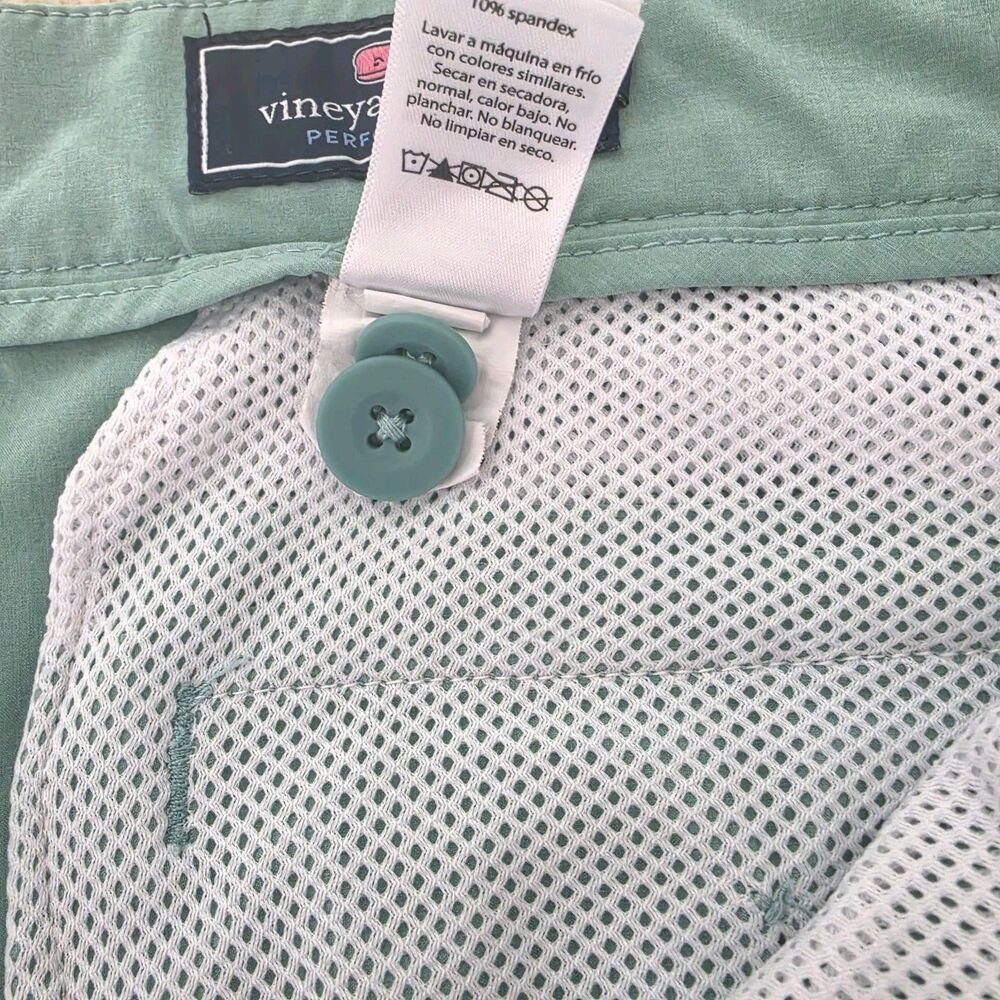 VINEYARD VINES by SHEP AND IAN MENS TEAL BREAKER SHORTS - SIZE 32 - 0050 - Picture 10 of 11